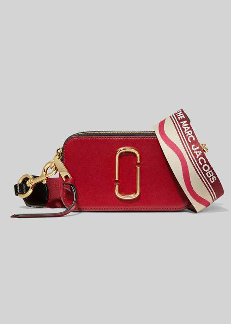 marc jacobs camera bag red